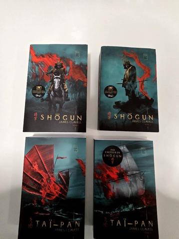 Collection James Clavell : 4 tomes beschikbaar voor biedingen