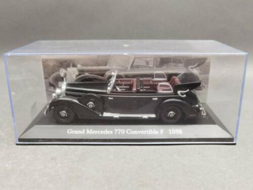 MERCEDES BENZ 770 1938 1/43 IXO Universal Hobbies Neuve + B, Hobby en Vrije tijd, Modelauto's | 1:43, Nieuw, Auto, Universal Hobbies