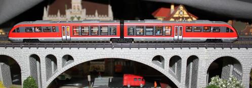 Desiro Fleischmann 7420DCC & Eclairé, Très bon état. N 1/160, Hobby & Loisirs créatifs, Trains miniatures | Échelle N, Utilisé