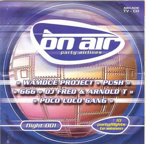 CD * ON AIR FLIGHT 001, Cd's en Dvd's, Cd's | Dance en House, Gebruikt, Dance Populair, Ophalen of Verzenden