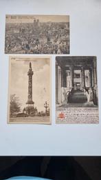 3 oude postkaarten Bxelles 1900, Verzamelen, Ophalen of Verzenden