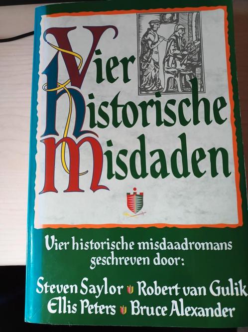 Vier historische misdaden, Boeken, Thrillers, Zo goed als nieuw, Nederland, Ophalen of Verzenden