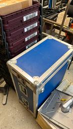 Blauwe flightcase pro kwaliteit, Muziek en Instrumenten, Behuizingen en Koffers, Speaker of Versterker, Flightcase, Zo goed als nieuw