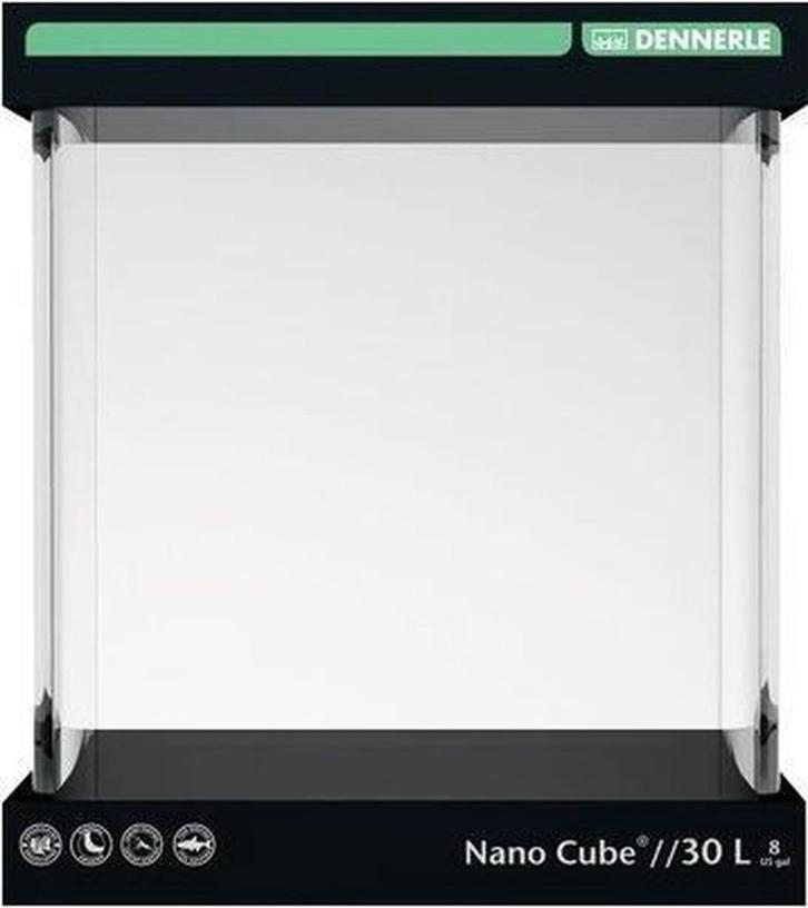 Dennerle Nano Cube 30 aquarium (2x), Dieren en Toebehoren, Vissen | Aquaria en Toebehoren, Zo goed als nieuw, Leeg aquarium, Ophalen