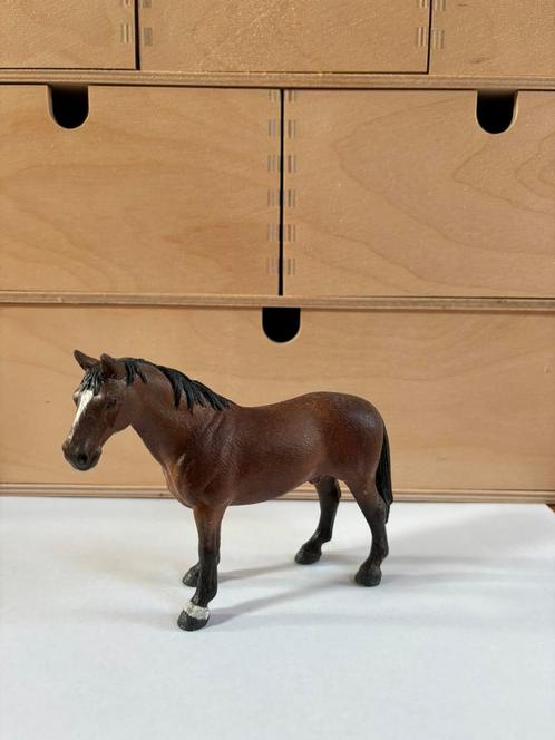 Schleich paard repaint, Collections, Collections Animaux, Comme neuf, Statue ou Figurine, Cheval, Enlèvement ou Envoi