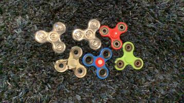 Fidget spinners, Enlèvement, Utilisé