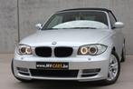 BMW 120i Cabrio zilver/Xenon/Leder/Navi, Autos, Cuir, Série 1, Propulsion arrière, Achat