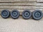 4 stalen velgen 6 1/2J X 16 met banden 215/65R16, Auto-onderdelen, Ophalen, Gebruikt, Band(en)