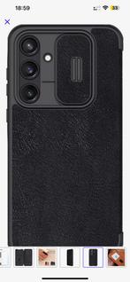 Samsung A55 bookcase (leder & nieuw), Ophalen, Nieuw, Overige modellen, Hoesje of Tasje
