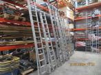 aluminium ladders van verschillende hoogtes, Ophalen, Gebruikt, Ladder, Opvouwbaar of Inschuifbaar