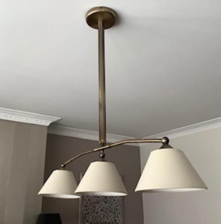 Luster - Hanglamp, Huis en Inrichting, Lampen | Hanglampen, Gebruikt, 75 cm of meer, Ophalen