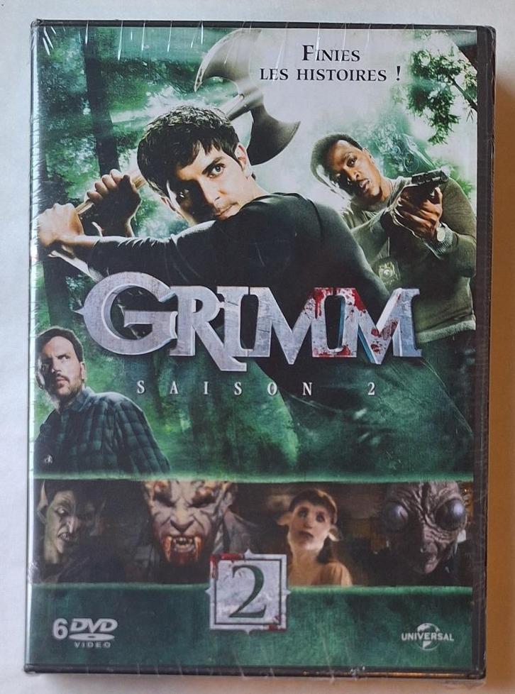 Grimm (Intégrale Saison 2) neuf sous blister, Cd's en Dvd's, Dvd's | Tv en Series, Nieuw in verpakking, Science Fiction en Fantasy