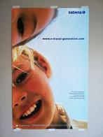 Sabena Poster Qualiflyer Group 1990's Happy Children QG-L1, Verzamelen, Nieuw, Ophalen of Verzenden