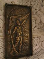 Plaque bronze  1914/1918, Verzamelen, Ophalen of Verzenden, Landmacht, Kunstobject