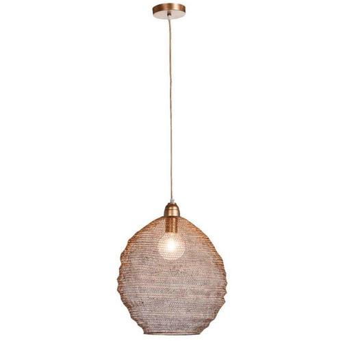 Prachtige hanglamp in brons - nieuwstaat!, Huis en Inrichting, Lampen | Hanglampen, Zo goed als nieuw, Ophalen