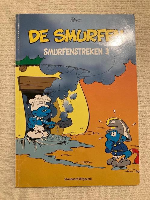 De smurfen Smurfenstreken 3 strip Peyo Standaard Uitgeverij, Livres, BD, Utilisé, Une BD, Enlèvement ou Envoi