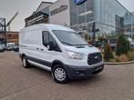 Ford Transit 2T TREND L2H2 130PK 19900+BTW (bj 2019), Stof, 4 cilinders, Wit, 5 deurs