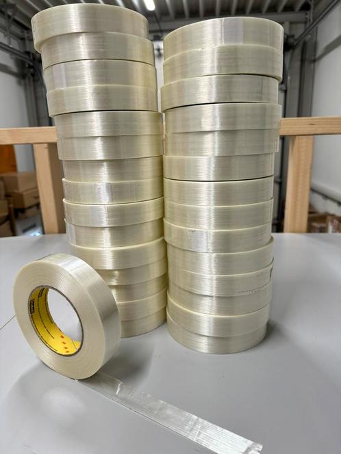 66 rollen 3M 8981 Filament tape versterkt Scotch 25mm x 50M, Doe-het-zelf en Bouw, Isolatie en Afdichting, Nieuw, Ophalen of Verzenden