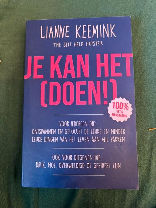Lianne Keemink - Je kan het (doen!), Boeken, Psychologie, Zo goed als nieuw, Ophalen of Verzenden