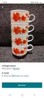 Vintage tassen, Ophalen of Verzenden, Gebruikt