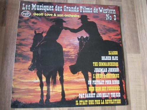 Les Musiques des Grands Film de Western, Cd's en Dvd's, Vinyl | Filmmuziek en Soundtracks, Gebruikt, 12 inch, Verzenden