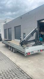 Aanhangwagen met hijskraan, Ophalen