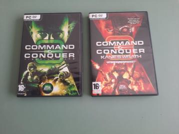 PC games : Tiberium Wars & Kane's Wrath beschikbaar voor biedingen