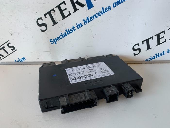 Computer stoel van een Mercedes C-Klasse, Auto-onderdelen, Elektronica en Kabels, Mercedes-Benz, Gebruikt, 3 maanden garantie
