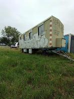 Grote bouwkeet, schaftkeet, werfkeet met trekoog, Caravans en Kamperen, Caravans, Particulier