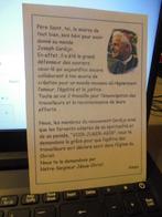 Joseph Cardijn prentje, Ophalen of Verzenden, Zo goed als nieuw, Kaart of Prent, Christendom | Katholiek