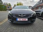 Opel Astra 1.2 Turbo Ultimate, Auto's, Voorwielaandrijving, 1280 kg, Leder en Stof, Zwart