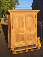 Gezandstraalde bar kast, Huis en Inrichting, Ophalen, Gebruikt, 100 tot 150 cm, 75 cm of meer
