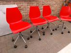 4 Kartell chairs Maui, Ophalen, Zo goed als nieuw, Vier