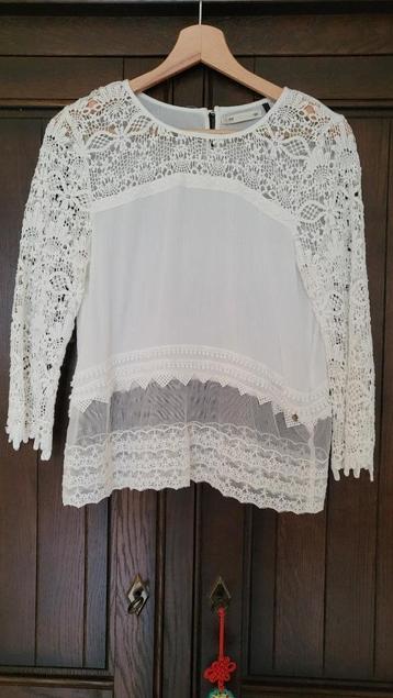 Witte blouse IKKS, 14 jaar