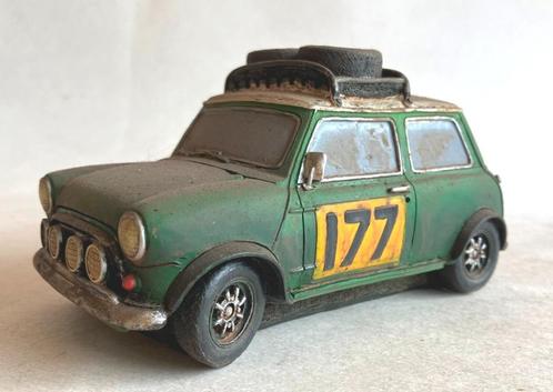Mini Cooper Monte Carlo # 177 groen stone art., Hobby en Vrije tijd, Modelauto's | 1:24, Zo goed als nieuw, Auto, Overige merken