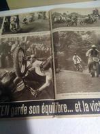 Ancien poster 'moto grand prix de Belgique 1950, Enlèvement ou Envoi, Utilisé, Affiche, Image ou Autocollant