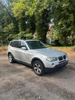 Bmw X3 2.0d 2008 Automaat Pano Verwamb zetels, Auto's, Automaat, Zwart, 4 cilinders, Bedrijf