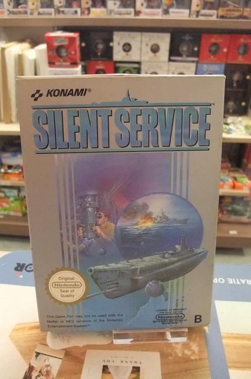 silent service, Games en Spelcomputers, Games | Nintendo NES, Zo goed als nieuw, Simulatie, 1 speler, Vanaf 12 jaar, Ophalen of Verzenden