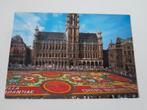 Carte postale Bruxelles - Grand Place et tapis fleuri, Enlèvement ou Envoi, 1960 à 1980, Non affranchie, Brabant Flamand