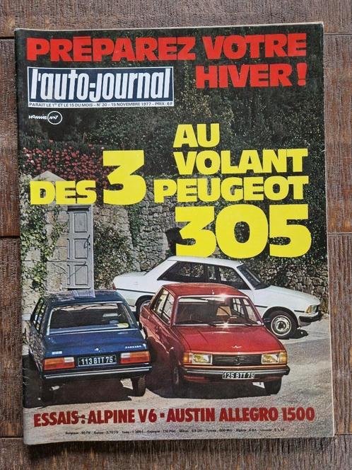 Revue Auto Journal de 1977 (3), Collections, Revues, Journaux & Coupures, Journal ou Magazine, 1960 à 1980, Enlèvement ou Envoi