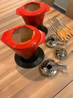 Creuset  fondue sets (2 stuks), Ophalen, Zo goed als nieuw, Fondueset