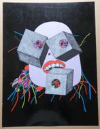 PAUL VAN HOEYDONCK / ROBOTHOOFD / ZEEFDRUK / 73x55cm / SIG, Antiek en Kunst, Ophalen of Verzenden