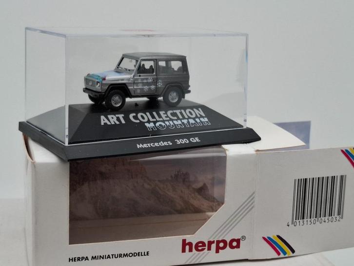 Mercedes G 300 - Herpa 1/87, Hobby en Vrije tijd, Modelauto's | 1:87, Zo goed als nieuw, Auto, Herpa, Verzenden