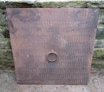 Putdeksel 700x700x5mm in zwaar metaal, Doe-het-zelf en Bouw, Metalen, Ophalen, Gebruikt, IJzer