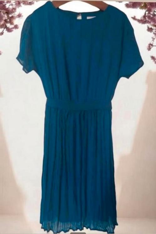 ✨️FRANSA Jurk - Maat XS Valt groter Prachtige staat✨️✨️, Kleding | Dames, Jurken, Zo goed als nieuw, Maat 36 (S), Blauw, Knielengte