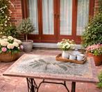 plateau de table en pierre sur châssis Singer., Enlèvement