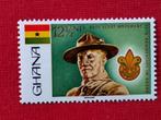 Ghana 1967: scouts, Lord Baden-Powell, vlag **, Postzegels en Munten, Ophalen of Verzenden, Overige landen, Postfris