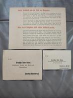 Lot docs Allemand DRK WW2, Ophalen of Verzenden
