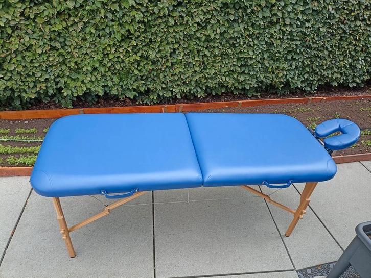 Sissel 2-delige draagbare massagetafel, Sport en Fitness, Massageproducten, Zo goed als nieuw, Massagetafel, Ophalen