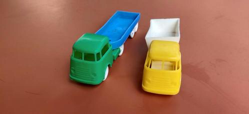 2 leuke vintage vrachtwagens, Hobby en Vrije tijd, Modelauto's | Overige schalen, Zo goed als nieuw, Ophalen of Verzenden